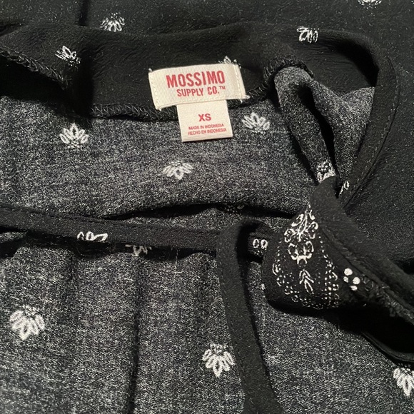 Black printed dress - Picture 5 of 5